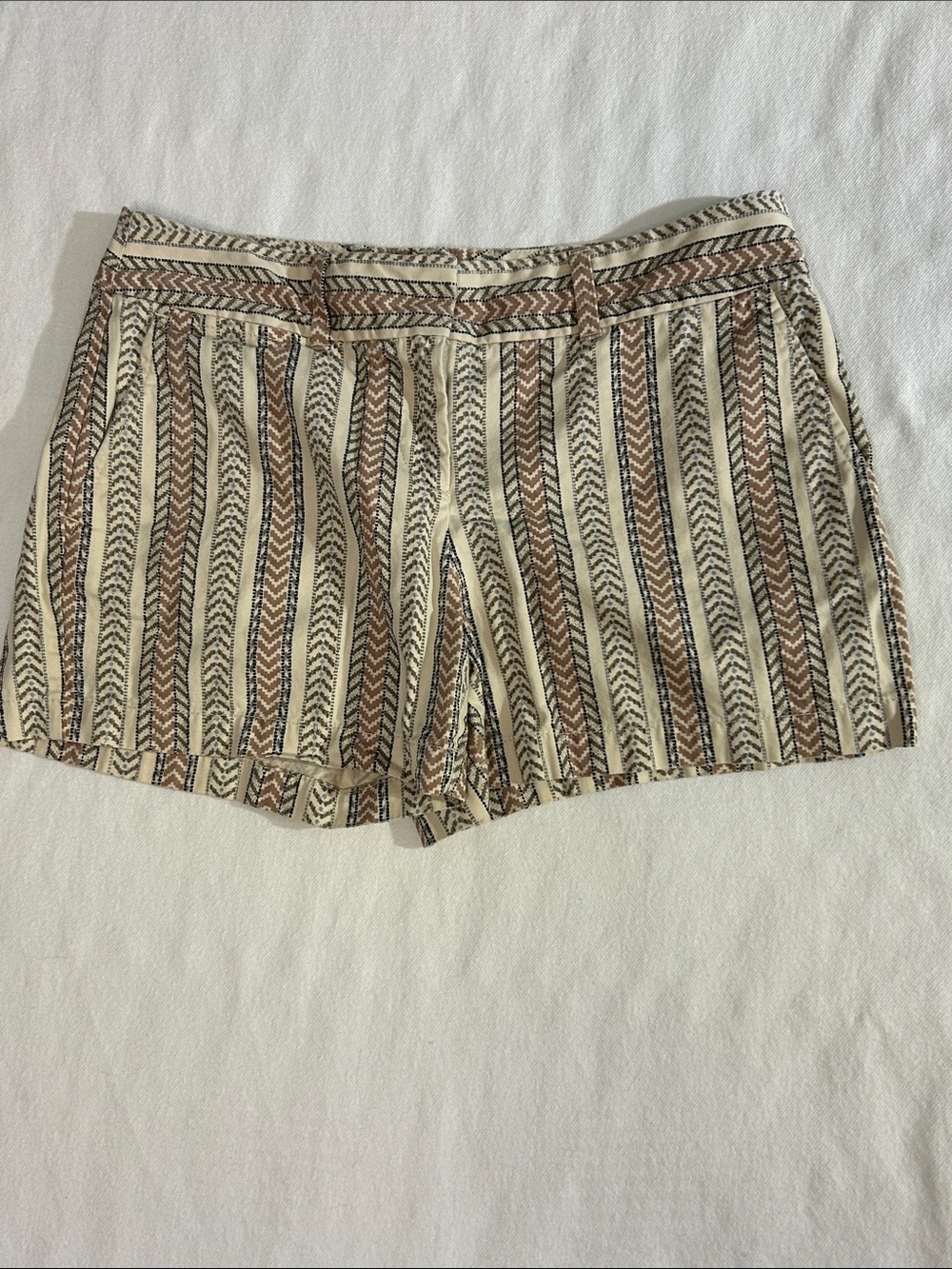 Loft Chevron Shorts